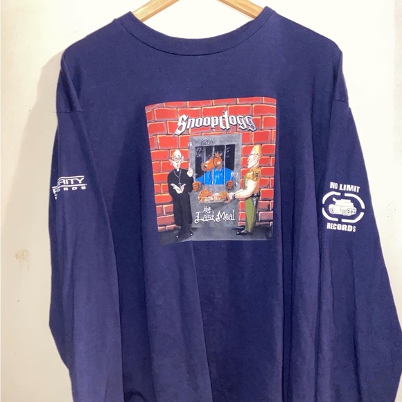 Snoop dogg last meal long sleeve tshirt used size XL - Picture 6 of 14